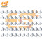 5.0mm Diameter Triangle Tactile Metal Dome Switch Pack of 50pcs